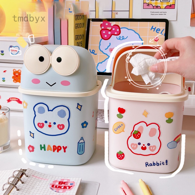 Tmdbyx Hộp Đựng Bút Hình Mắt Ếch Dễ Thương Đa Năng Có Nắp Đậy Tiện Dụng
