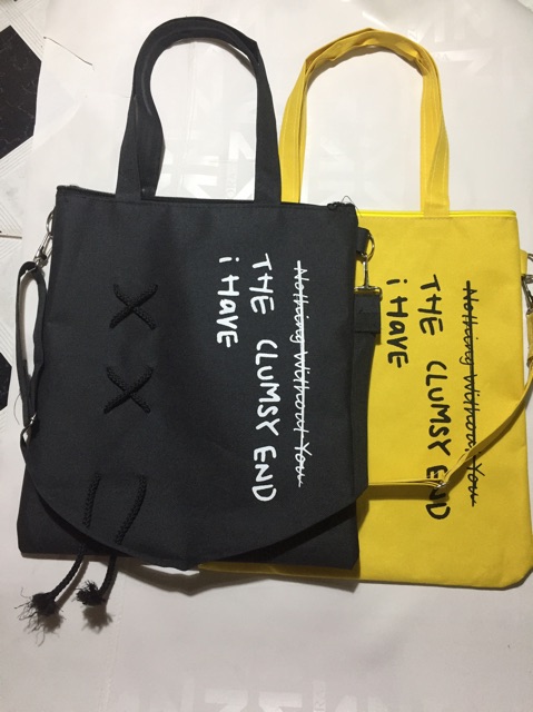 [Mã WAST10K giảm 10K đơn bất kỳ] TÚI TOTE THE CLUMSI END I HAVE