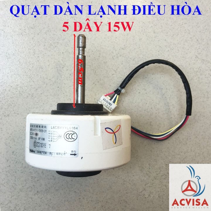 Mô tơ - Motor quạt dàn lạnh 5 Dây, 6 Dây  - GIÁ TỐT CHO THỢ