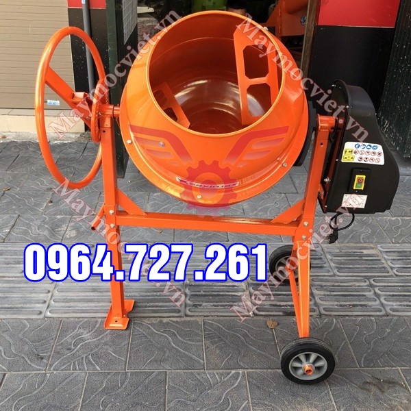 Máy trộn hồ, trộn bê tông mini MT120, ảnh thật shop tự chụp