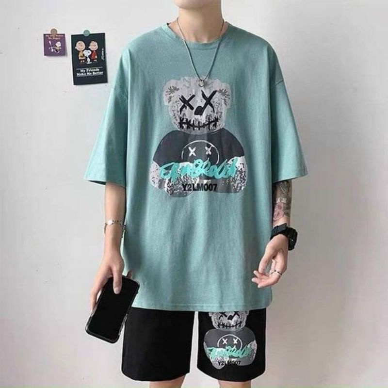 Bộ quần áo Unisex Nam - Bộ Thể Thao NAM Mặc Nhà Chất Thun Co Giãn, Năng Động Mùa Hè, 2 Màu Trẻ Trung