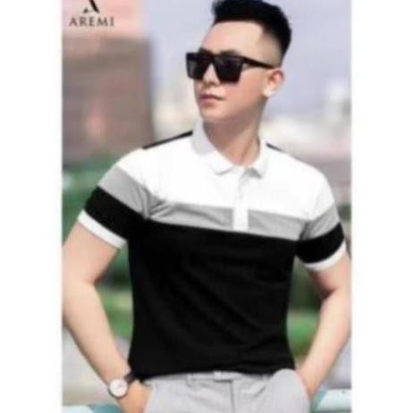 Áo Thun POLO Nam Tay Ngắn Thêu Logo AREMI Cao Cấp Thoáng Mát Co Dãn Tốt ARPL05