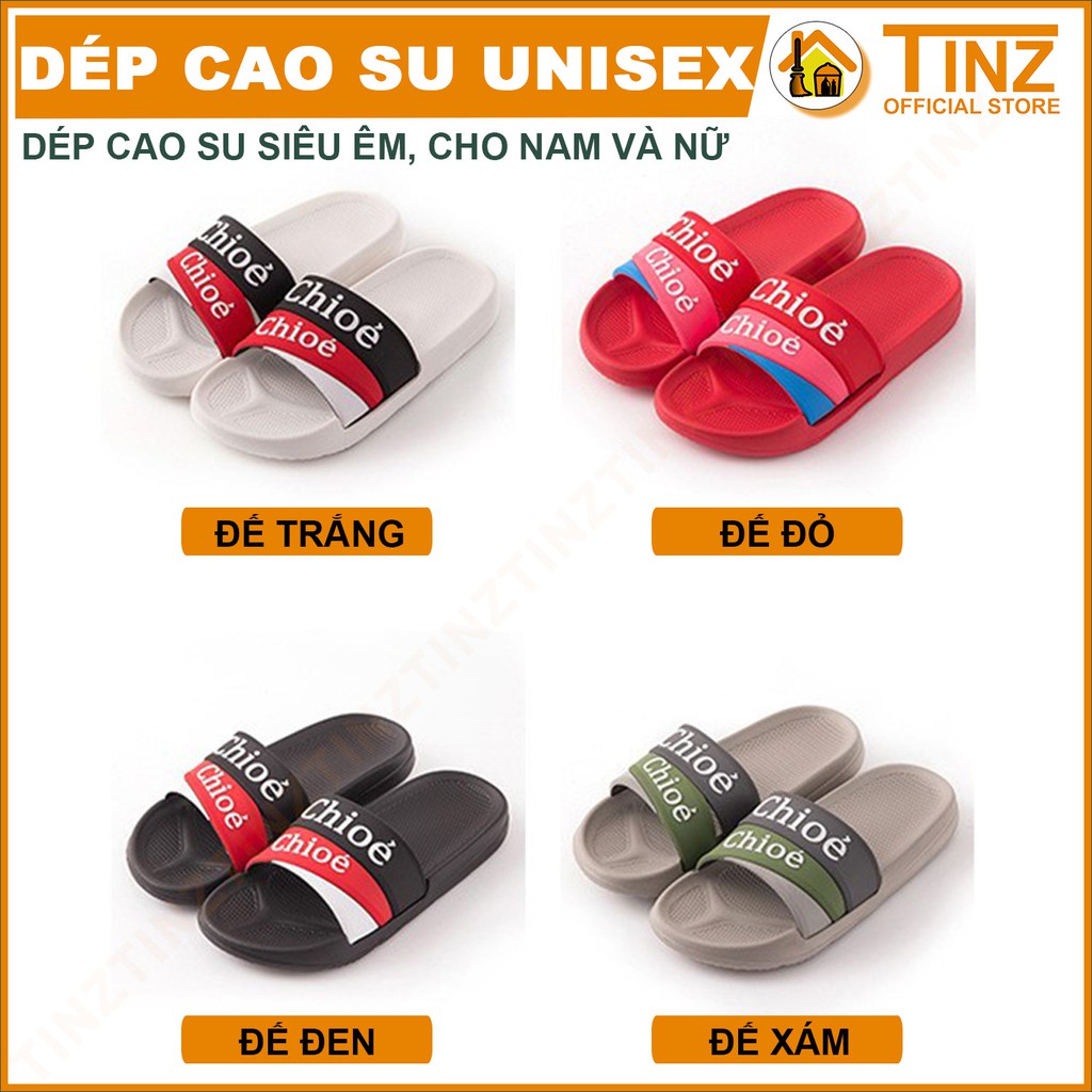 Dép Quai Ngang Unisex TINZ Dép Thời Trang Nam Nữ Chioe