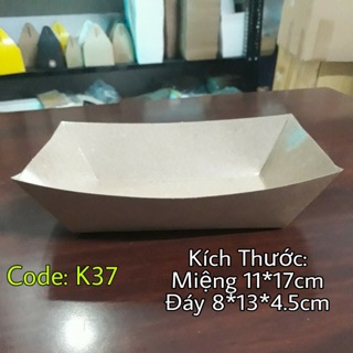 100 khay giấy đựng thực phẩm