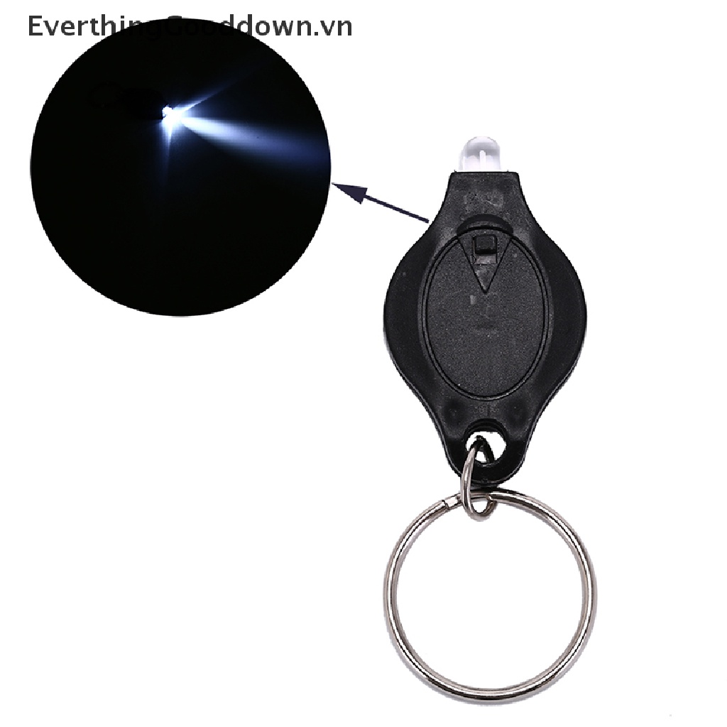 Everthinggooddown Móc Khóa Đèn Pin led Siêu Sáng Dùng Trong Trường Hợp Khẩn Cấp
