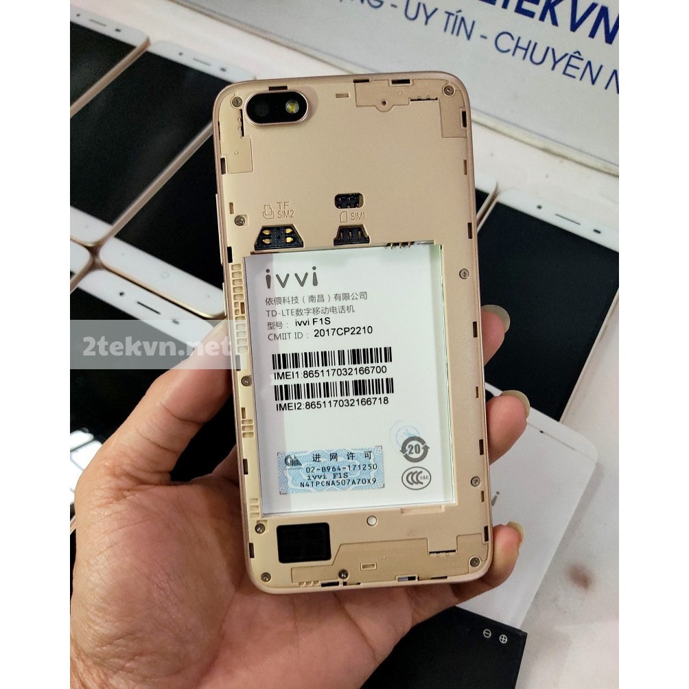 Điện thoại cảm ứng giá rẻ IVVI F1S cho người già | BigBuy360 - bigbuy360.vn