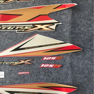 Tem xe FUTURE X 125CC (đỏ vàng )