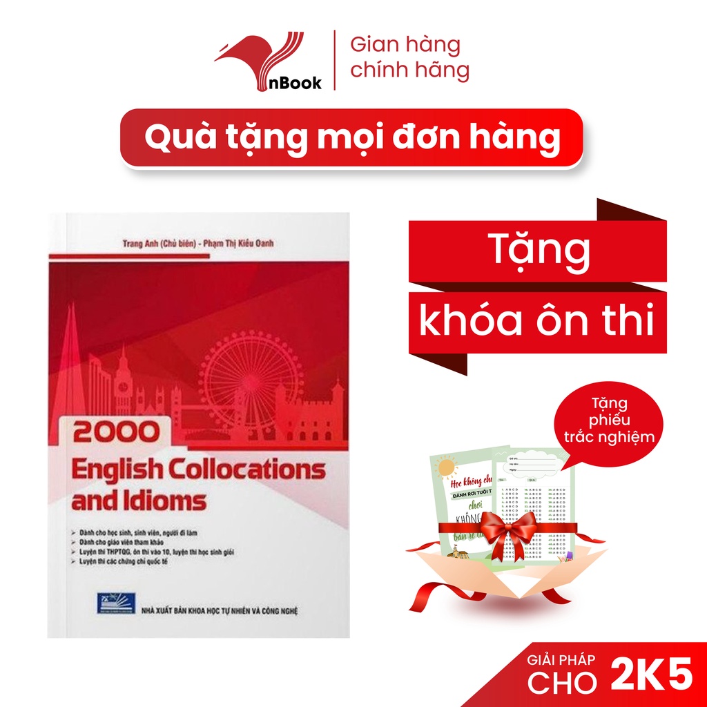 Sách - Tiếng Anh cô Trang Anh 2000 English Collocation and Idioms