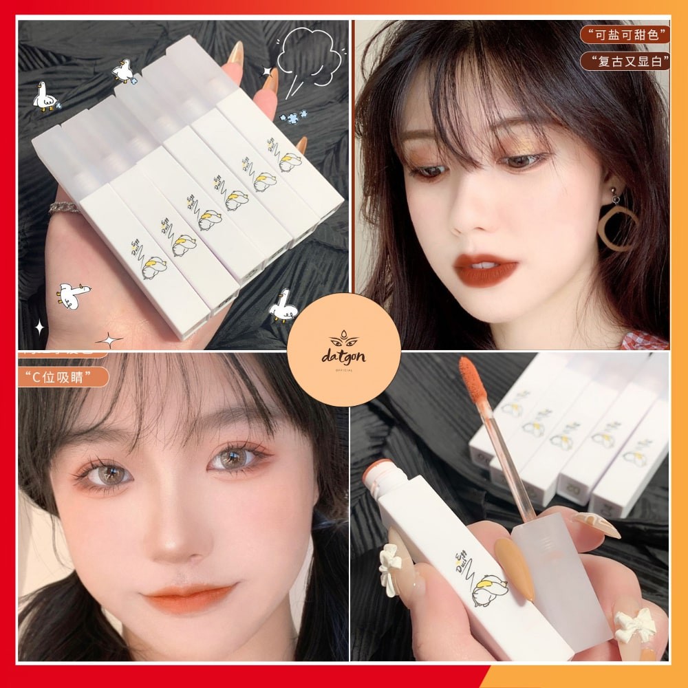 Son Maffick kem vịt, son nội địa kem lì dễ thương Little Lip Duck Glaze, lên màu chuẩn cực xinh 2021