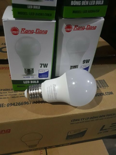 Bóng đèn Led bulb 9w/7w/5w/3w Rạng Đông