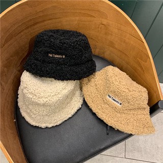 mũ bucket hat lông cừu 2020