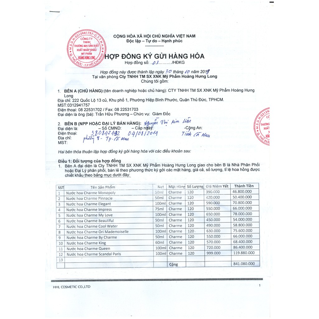 [Chính Hãng 100%] Nước Hoa Charme Queen (100ml) | BigBuy360 - bigbuy360.vn