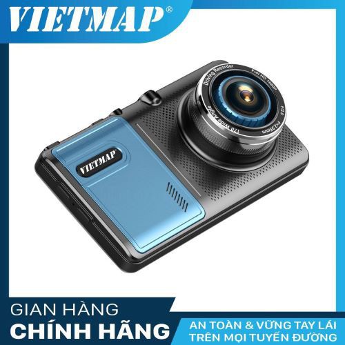 CAMERA HÀNH TRÌNH VIETMAP A50 VỪA DẪN ĐƯỜNG VỪA GHI HÌNH TRƯỚC SAU KÈM THẺ NHỚ - Chính hãng