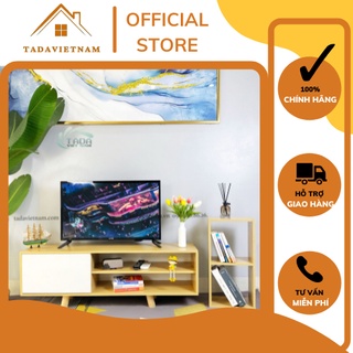 Kệ tivi để sàn Bắc Âu 1 cánh mở tiện lợi 1m2 gỗ MDF cao cấp TADA- ZPDS5