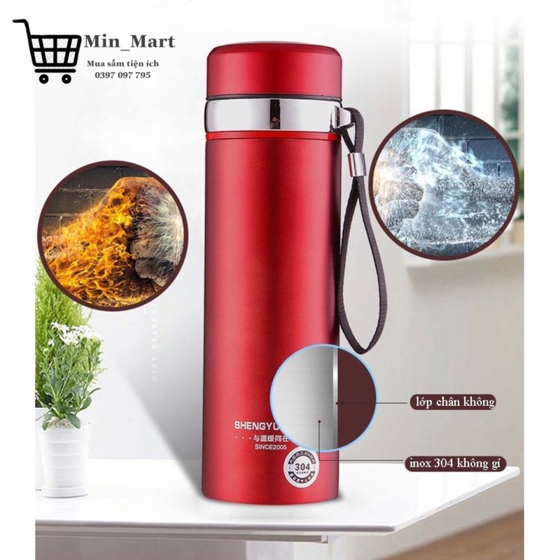 [ HÀNG LOẠI 1 ] Bình giữ nhiệt inox 304 Không Ghỉ 1000ml giữ nhiệt tốt, không bị mùi | BigBuy360 - bigbuy360.vn