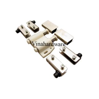 Bản lề nhấn kính tủ ( chốt nhấn)