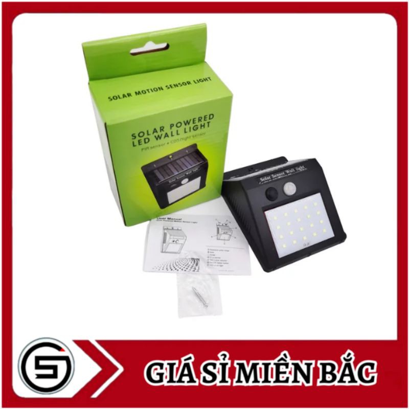 [Giá sỉ] Đèn cảm biến hồng ngoại năng lượng mặt trời #Solar Motion Sensor Light