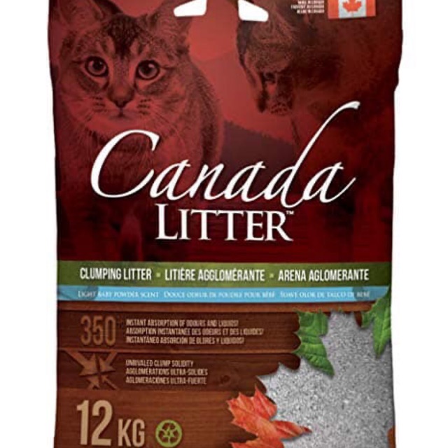 Cát mèo Canada Litter 12kg