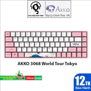 Bàn phím cơ akko 3068 world tour tokyo
