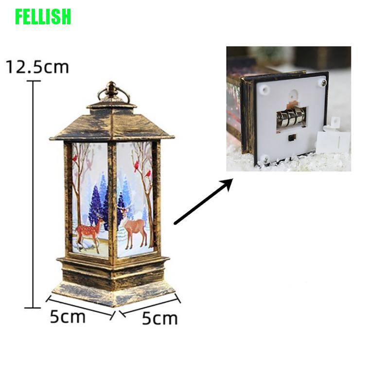 Đèn LED để bàn hình ông già noel/tuần lộc trang trí giáng sinh