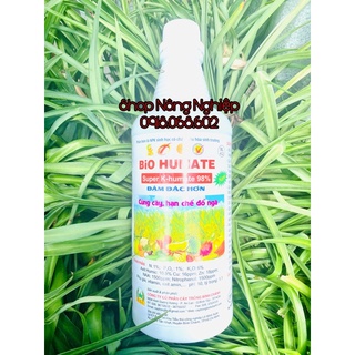 BiO Humate 1L, sản phẩm kích rễ cực mạnh, giúp cây tươi tốt trong mọi giai đoạn.