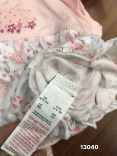 Bodysuit bé gái TU