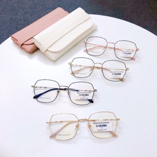 Gọng Kính Cận Kim Loại Mắt Vuông