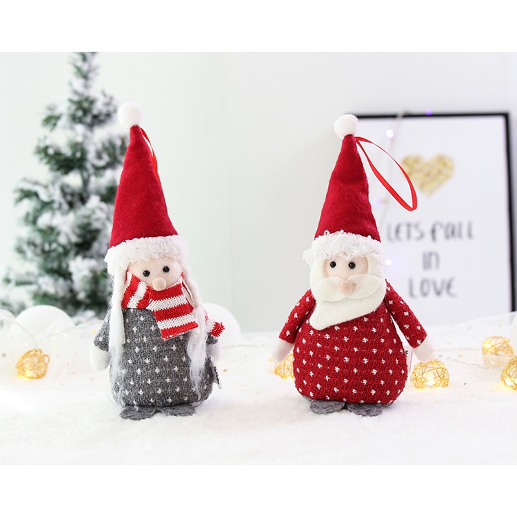 TUẦN LỘC & ÔNG NOEL BÔNG TRANG TRÍ CÂY NOEL