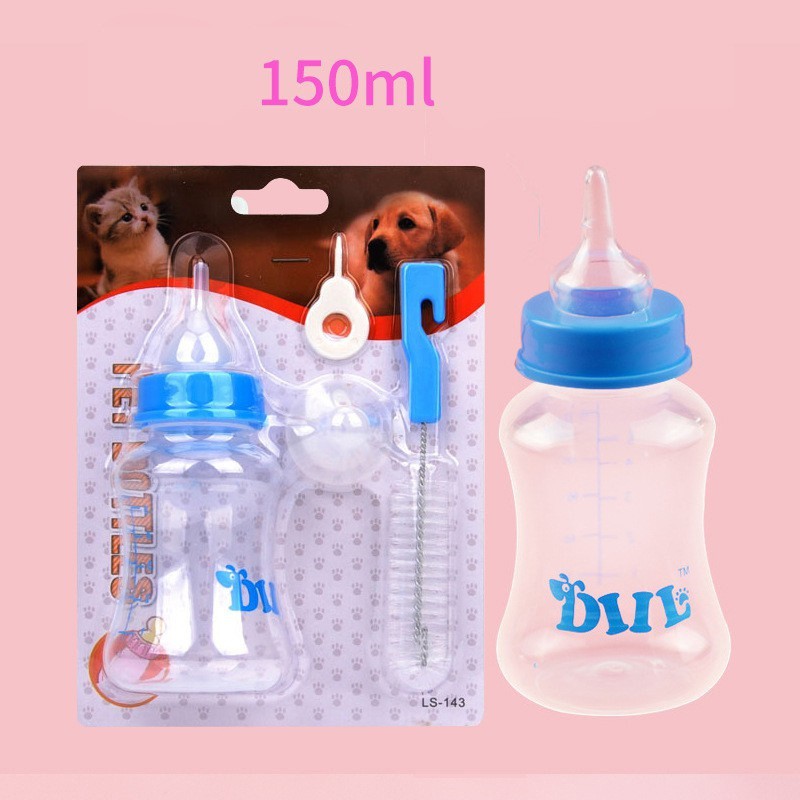 Bình ti sữa cho chó mèo sơ sinh loại 60ml- 150ml