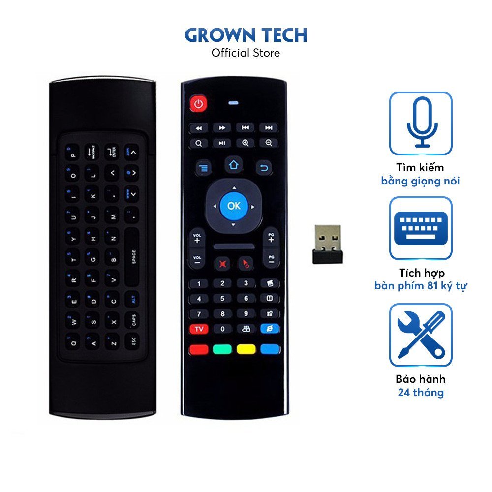 Bàn phím chuột bay KM800 có giọng nói voice phím không dây MX3 |AIR MOUSE KM800