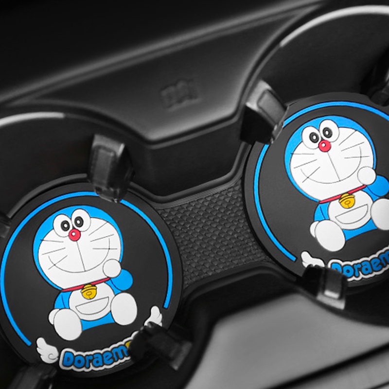 Lót Ly / Miếng Lót Ly Silicon / Đế Lót Ly Chống Trượt Họa Tiết Hoạt Hình Dễ Thương