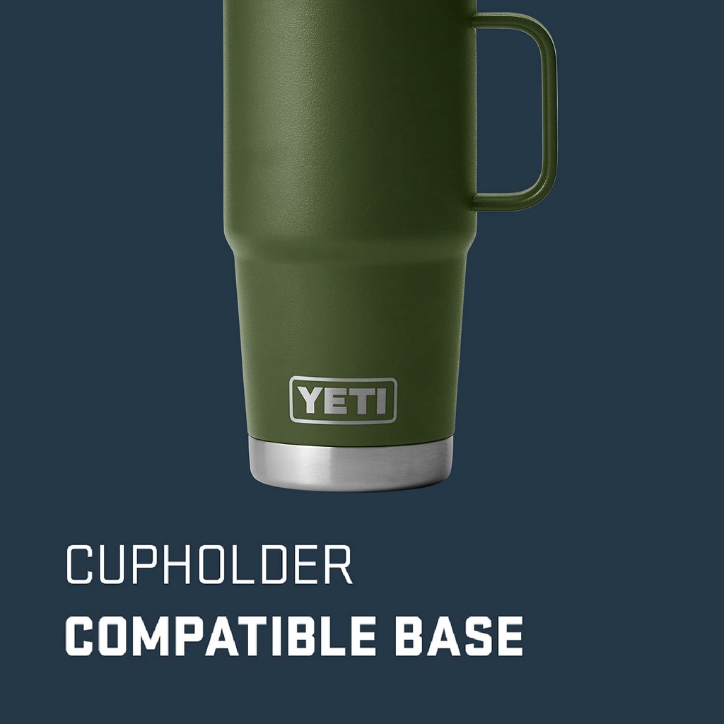 Ly Giữ Nhiệt YETI Rambler 20 oz Travel Mug Stronghold Lid