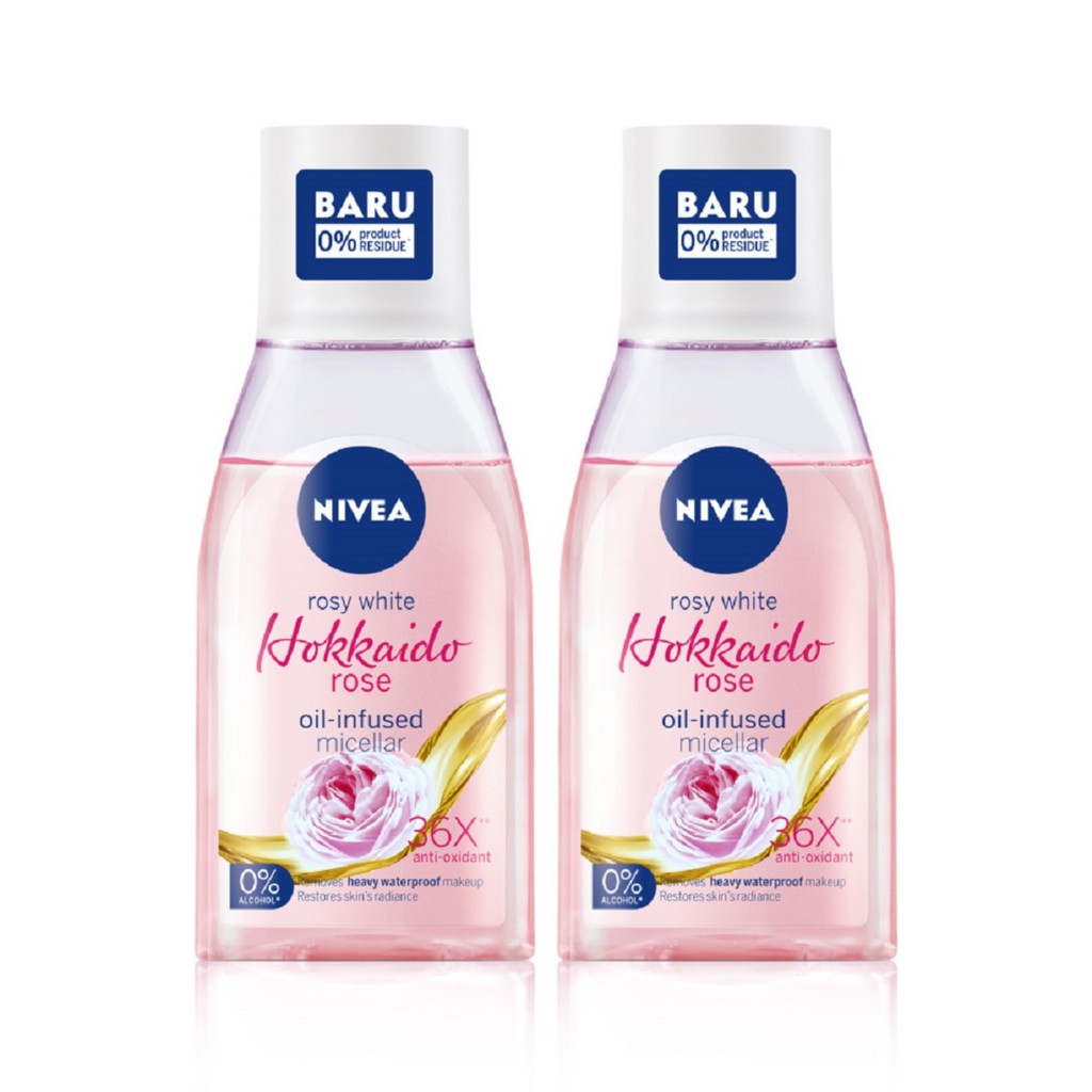 (Hàng Mới Về) Nước Hoa Hồng Nivea Rosy White Hokkaido 125ml