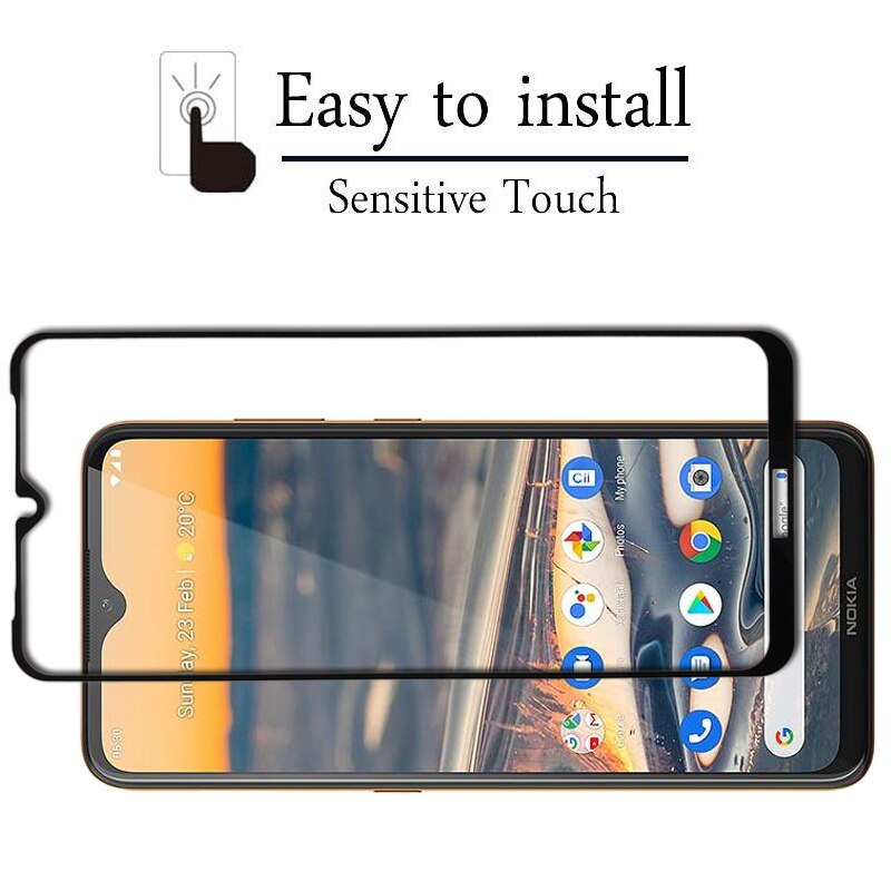 Kính Cường Lực Bảo Vệ Toàn Màn Hình Cho Nokia 5.3 5.4 Nokia 5 5.1 Plus X5