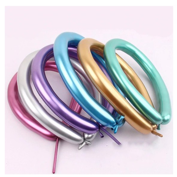 Set 10 bong bóng cao su latex dài thỏa sức sáng tạo