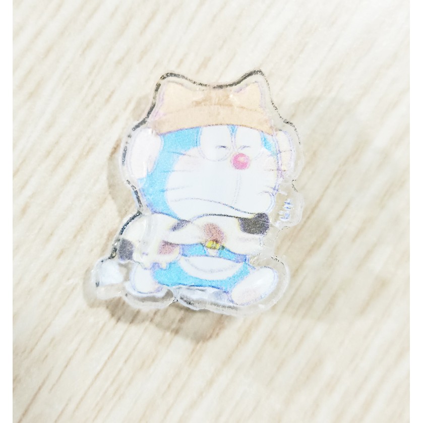 Huy hiệu doremon HHI7 cài áo balo sticker túi đeo hoạt hình dễ thương idol thần tượng