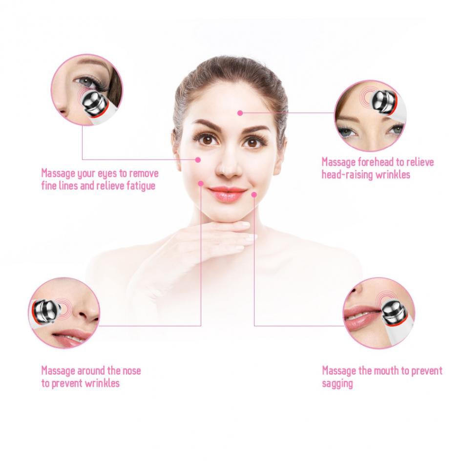 Máy massage đánh tan quần thâm mắt bọng mắt mụn quanh mắt