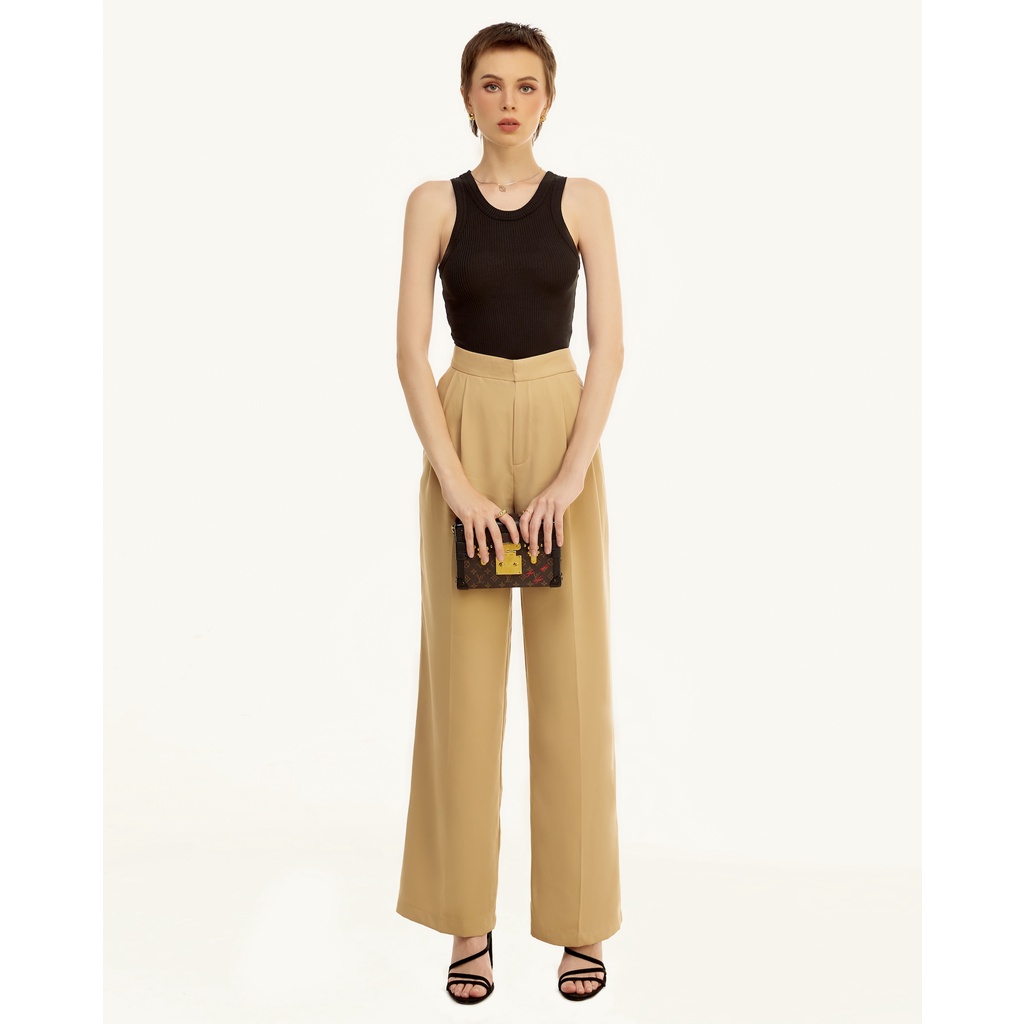 Áo thun Tanktop cổ tròn màu đen - DEVONS STUDIO