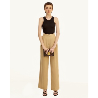 Áo thun Tanktop cổ tròn màu đen - DEVONS STUDIO