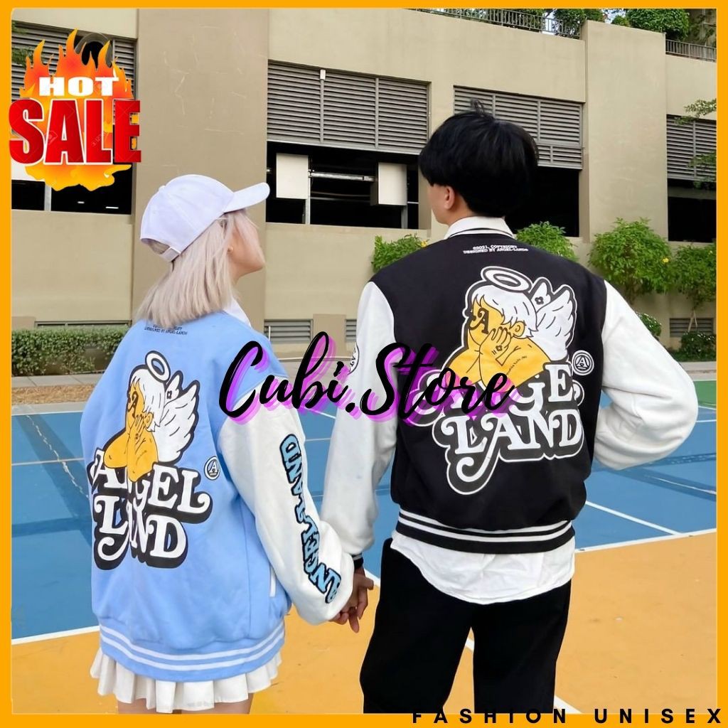 Áo Khoác Jacket Bombers - Áo Khoác Dù Nam Nữ Unisex ANGGELLAND 2 Màu Siêu Hot - SOUDEIN9 | BigBuy360 - bigbuy360.vn