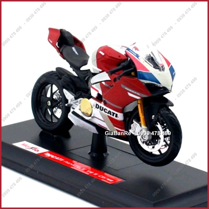 Xe Mô Hình Moto Ducati Panigale 1199 V4 S Corse Tỉ Lệ 1:18 - 8789.2