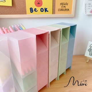 Kệ 4 tầng đựng bút/ mỹ phẩm/ cọ trang điểm nhiều màu siêu đẹp kích thước 20*5*9cm