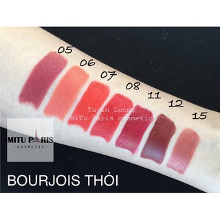 SON BOURJOIS THỎI 11 ĐỎ RƯỢU
