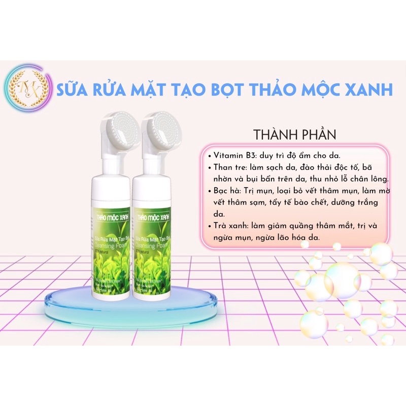 sữa rửa mặt 𝐓𝐇𝐀̉𝐎 𝐌𝐎̣̂𝐂 𝐗𝐀𝐍𝐇 5 lọ