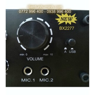 Ampli mini DC12V/220v Có BLUETOOTH USB Califlower BX-2277