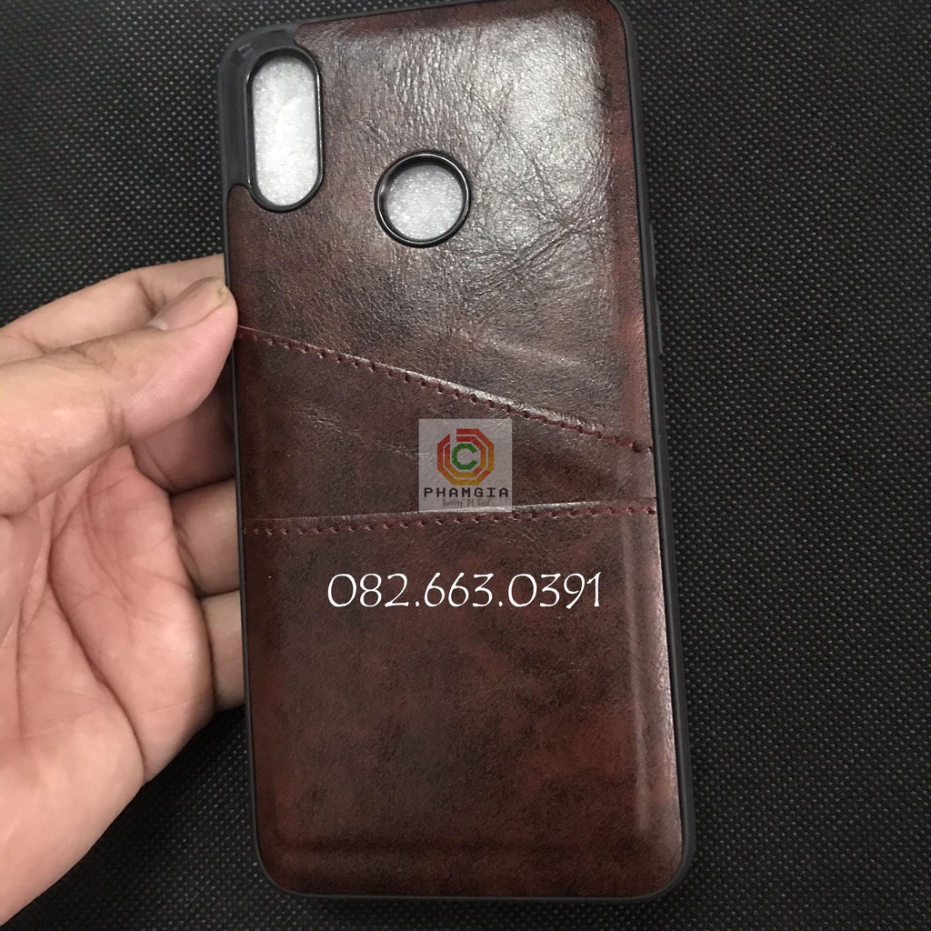 Ốp lưng da Realme 3 chất liệu da siêu bền siêu đẹp