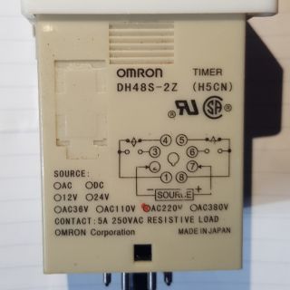 Rơ le thời gian Omron DH48S-S DH48S