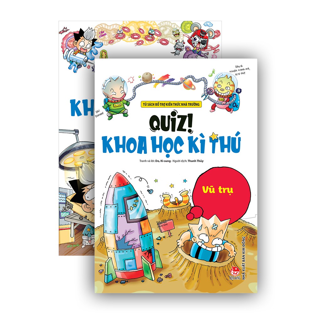 Sách- Quiz! Khoa Học Kì Thú: lẻ cuốn