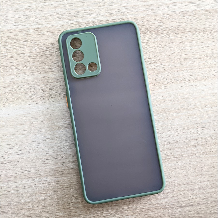 Bộ ốp lưng bảo vệ camera Oppo A74 - Kính cường lực phủ màn hình Oppo A74