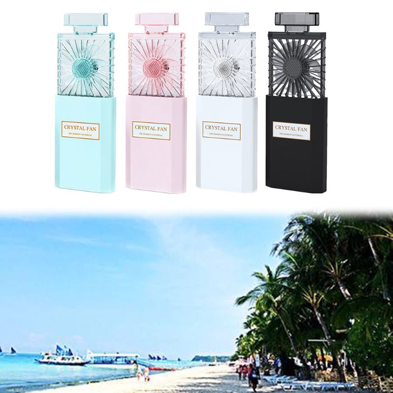 Quạt Làm Mát Mini Yên Tĩnh Có Thể Thu Gọn Dùng Cho Văn Phòng / Du Lịch